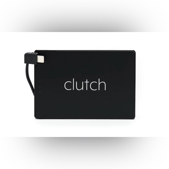 Clutch Pro Lightning, Black, Phone Charger 5000mAh Ultra Thin Magnetic Portable - Picture 2 of 4
